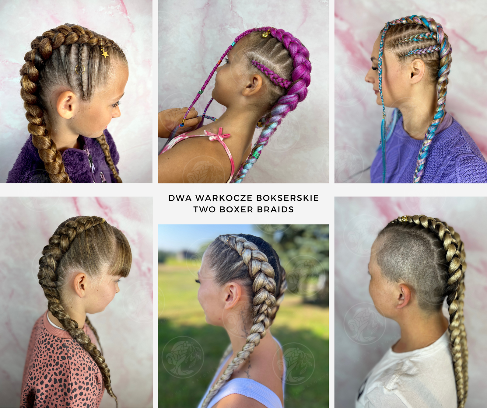 2 warkocze bokserskie z dodatkami